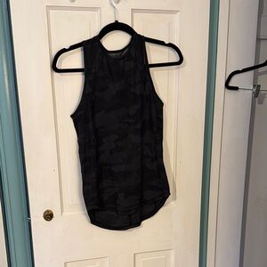 Lululemon Athletica Black Camo Tank Top